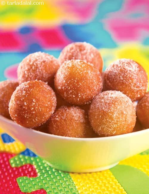 Sugared Ping Pongs  ( Recipe for Toddlers)