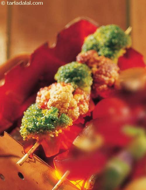 Tandoori Gobi Aur Broccoli recipe, Sizzler Recipes | Barbeque Recipes
