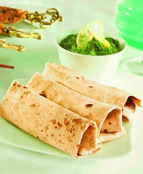 Tava Roti ( Kebabs and Tikkis Recipe)