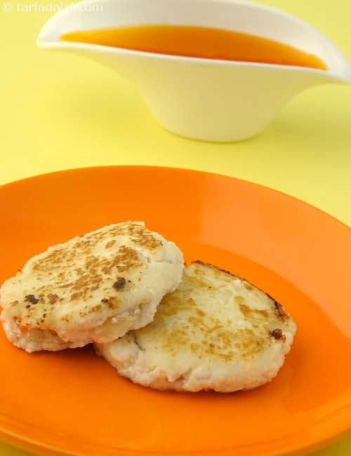 Tava Chenna Peach Delight recipe, Eggless Dessert Recipes