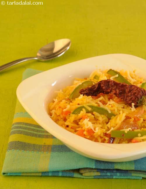 Tava Rice ( Microwave Recipe)