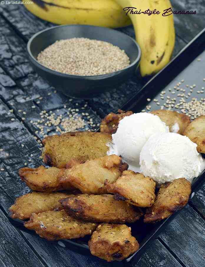 Thai-style Bananas recipe, Thai Fried Bananas