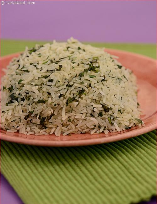 थाई ग्रीन राईस रेसिपी, Thai Green Rice Recipe In Hindi