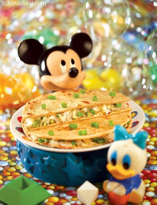 Toasted Stuffed Chapatis