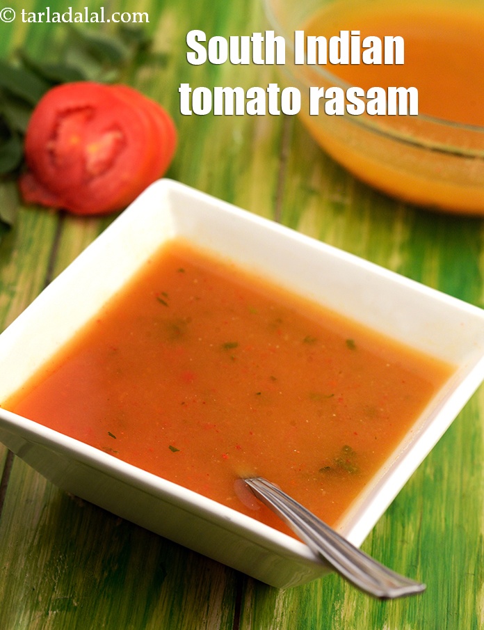 टमॅटो रसम रेसिपी, Tomato Rasam Recipe In Hindi