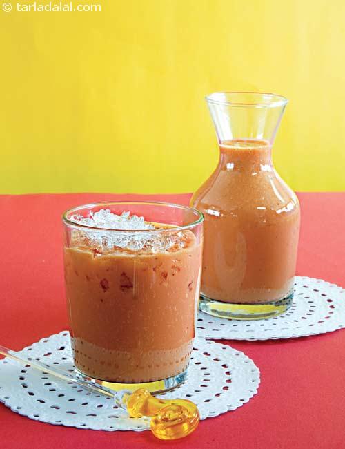 Tropical Watermelon Smoothie ( Burgers and Smoothie Recipe)