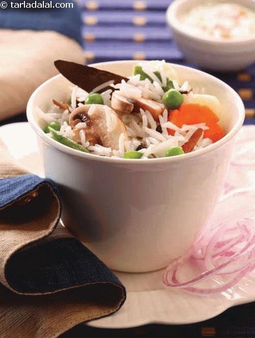 Vegetable Pulao ( Weight Loss After Pregnancy )