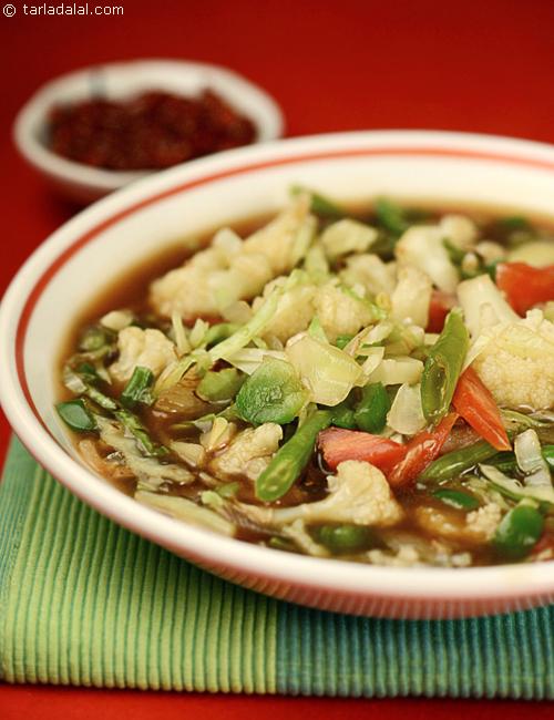 Vegetable Chow - Chow recipe, Vegetarian Recipes