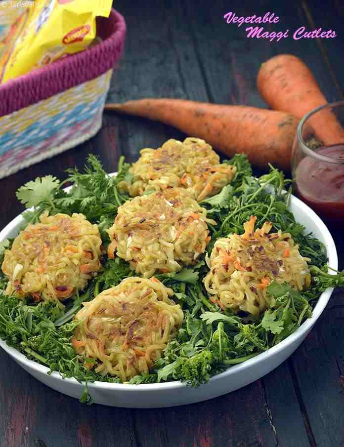 Vegetable Maggi Cutlets recipe