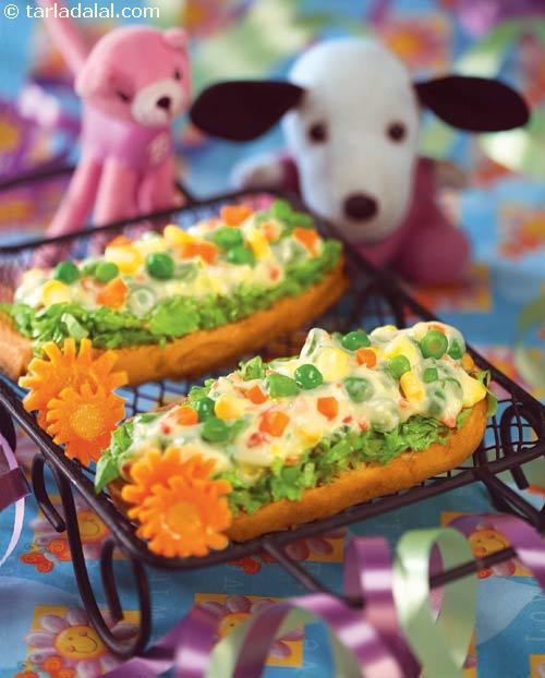 Veggie-mayo Rolls recipe