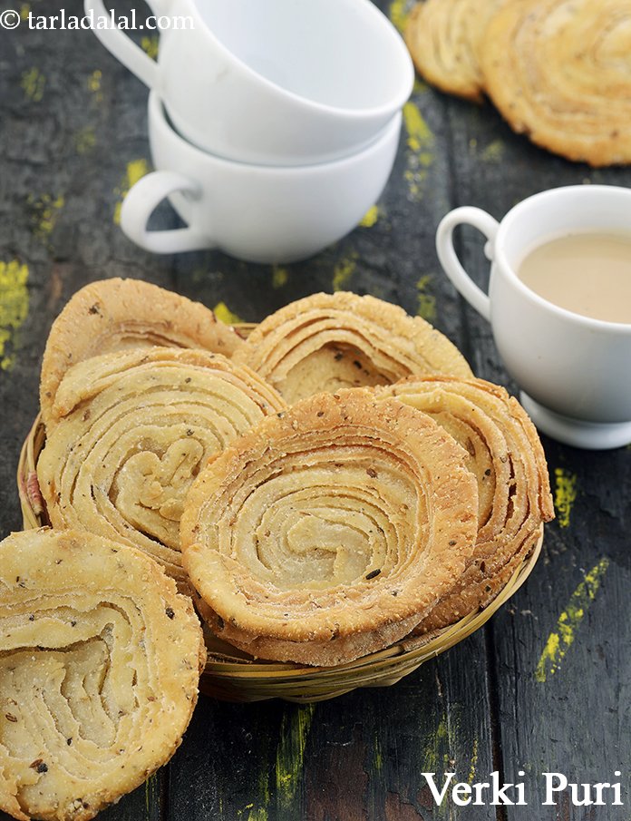Verki Puri, Crispy Jar Snack recipe