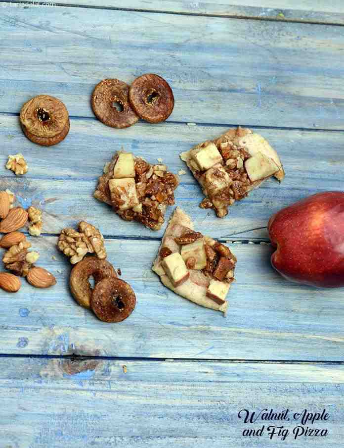 Walnut, Apple and Fig Pizza recipe, Pizzas & Pasta Recipes