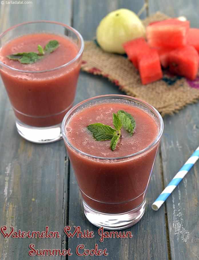 Watermelon White Jamun Summer Cooler