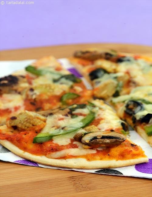 Wholesome Deep Dish Pizza recipe, Italian Recipes