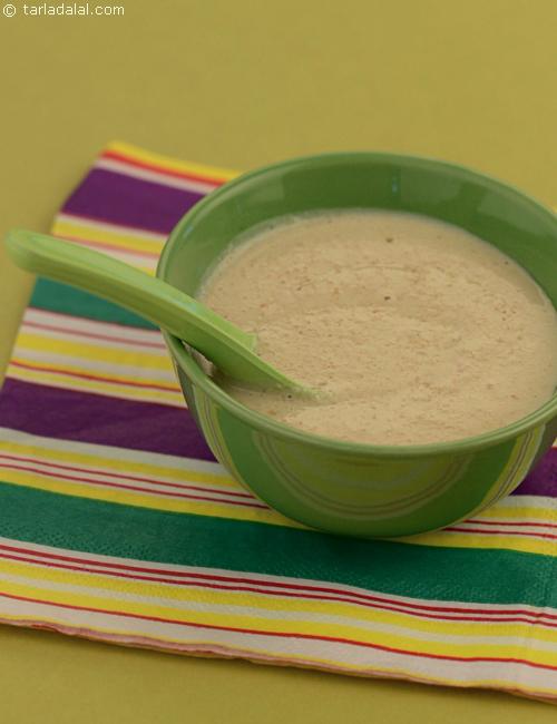 Broken Wheat, Oats and Apple Porridge recipe, Childrens Recipes, Kids Recipes