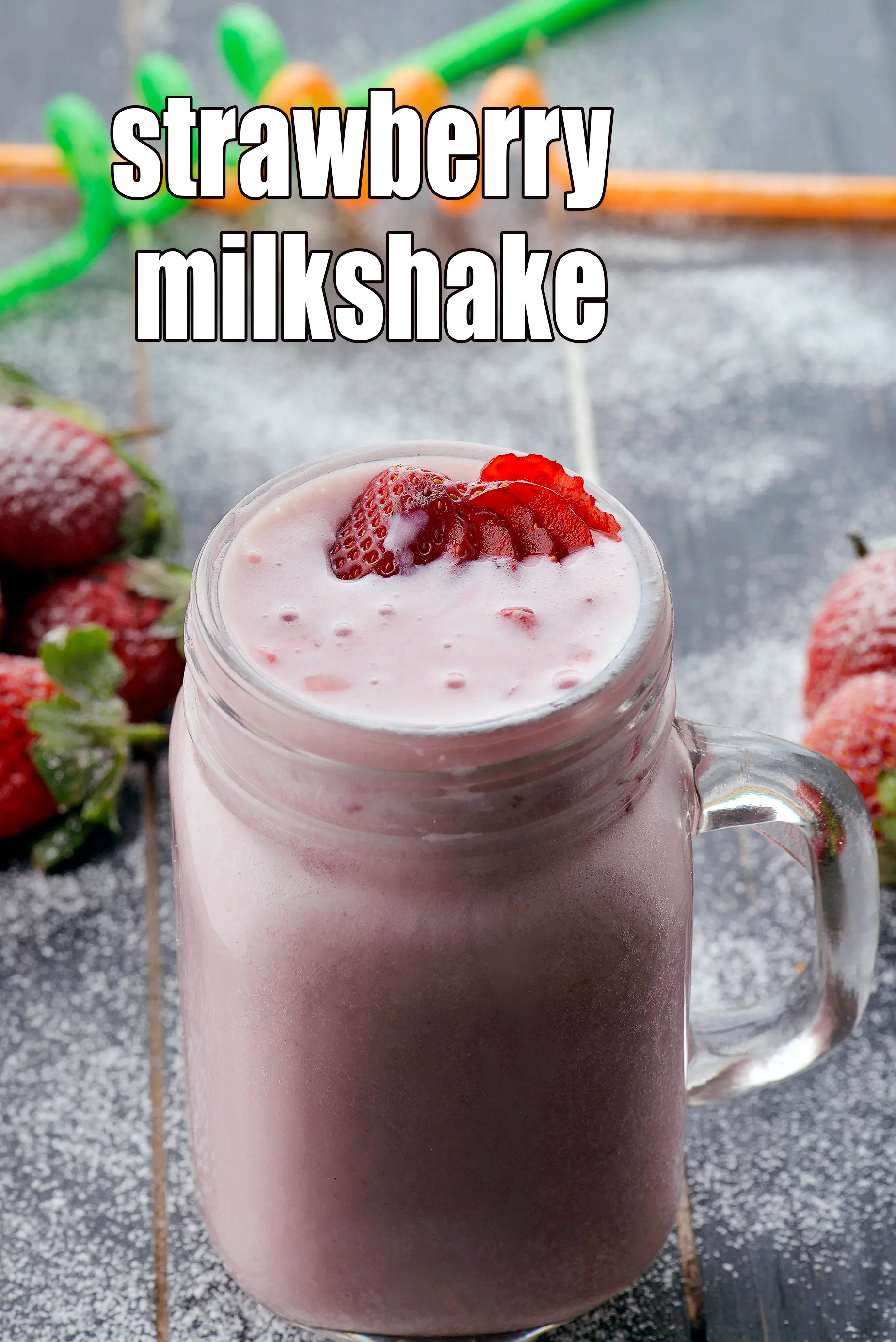 strawberry milkshake recipe | Indian style strawberry milkshake without ice cream | yummy strawberry milkshake for kids | fresh strawberry milkshake with milk |