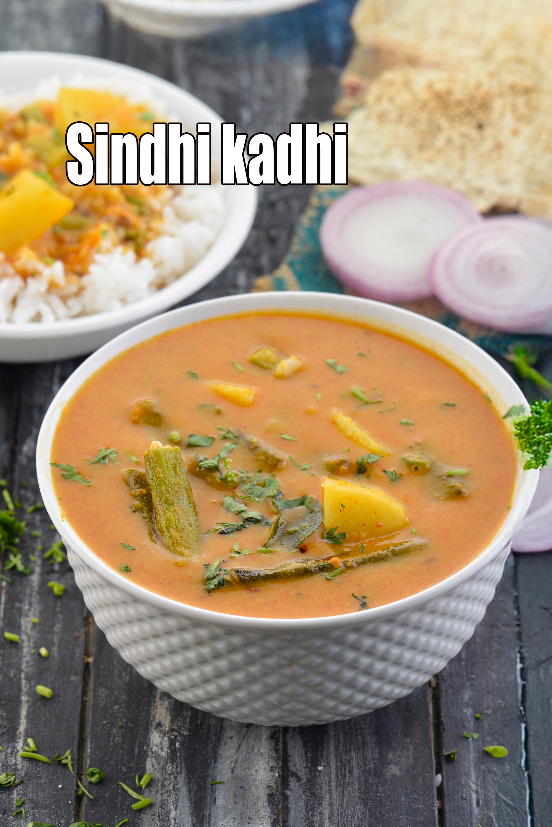 Sindhi kadhi recipe | Sindhi kadhi chawal | kadhi chawal |