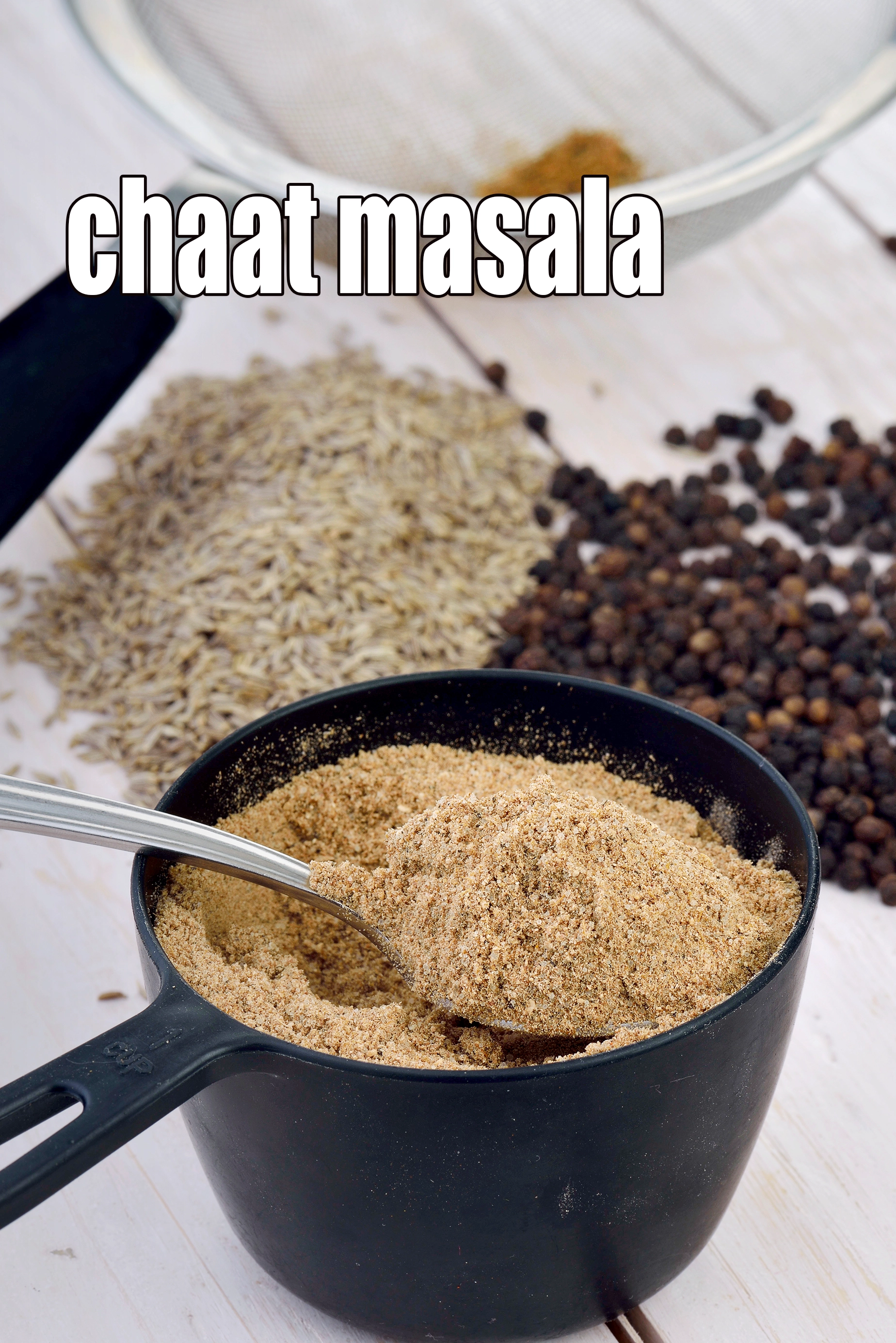 chaat masala recipe | chaat masala recipe for chaats | Indian chaat masala |