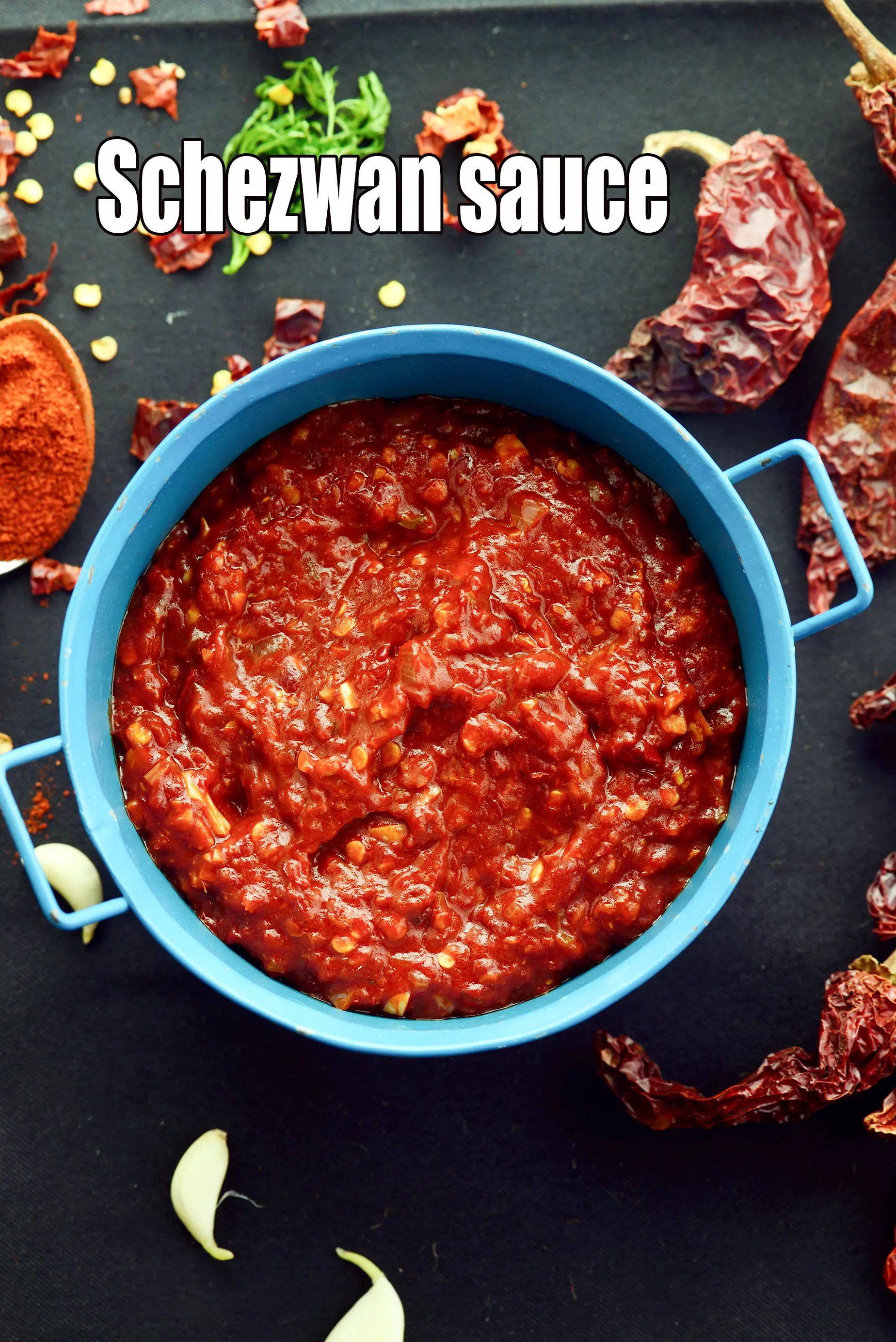 Schezwan sauce recipe | Chinese schezwan sauce | Schezwan sauce at home |