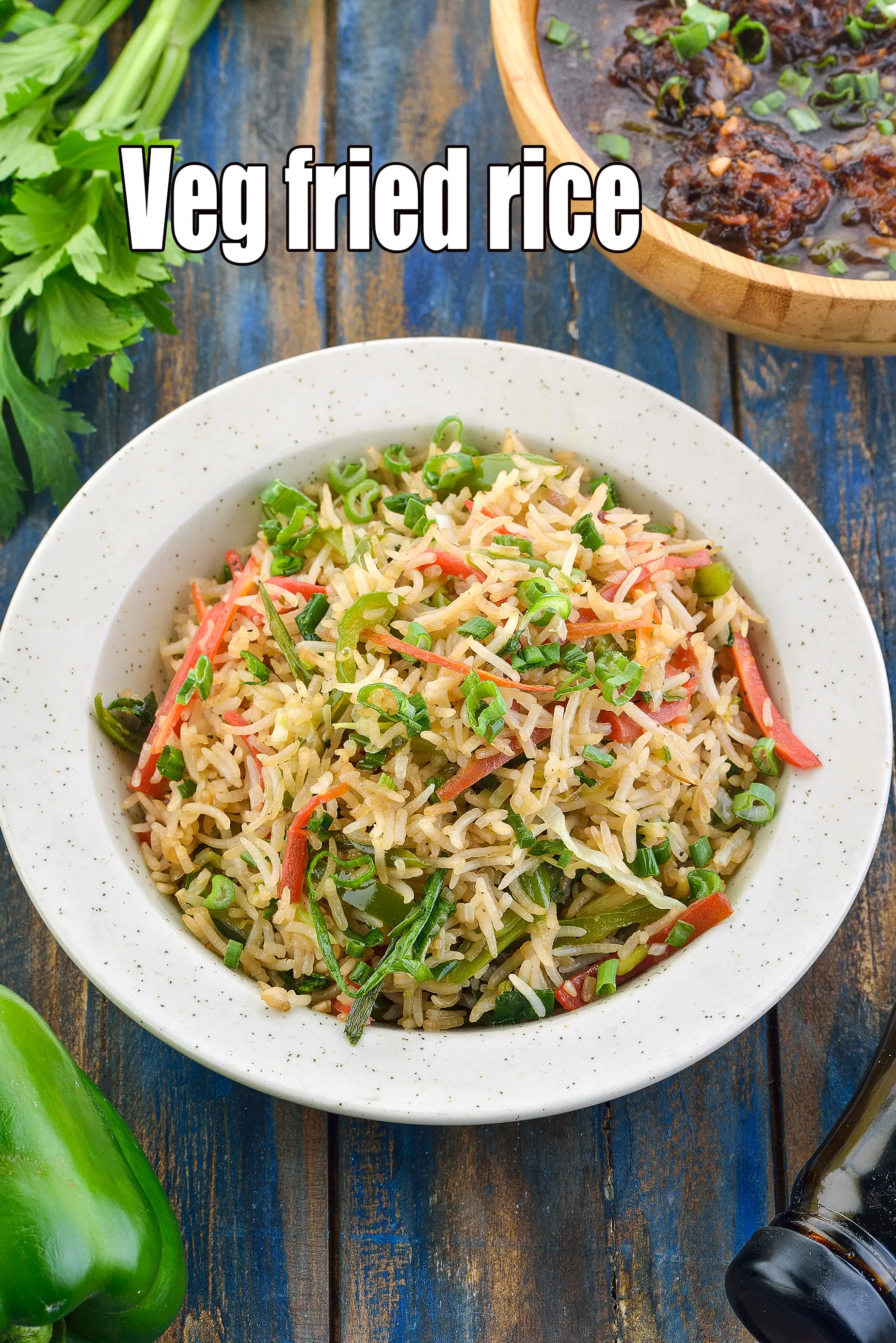 Veg fried rice recipe  | Mumbai roadside vegetable fried rice |  vegetarian Mumbai fried rice |