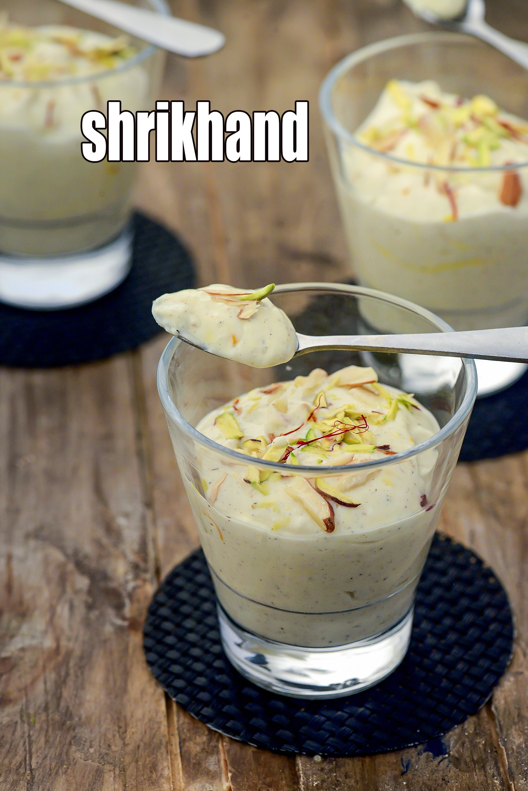 shrikhand recipe | Gujarati shrikhand | Maharashtrian shrikhand recipe |