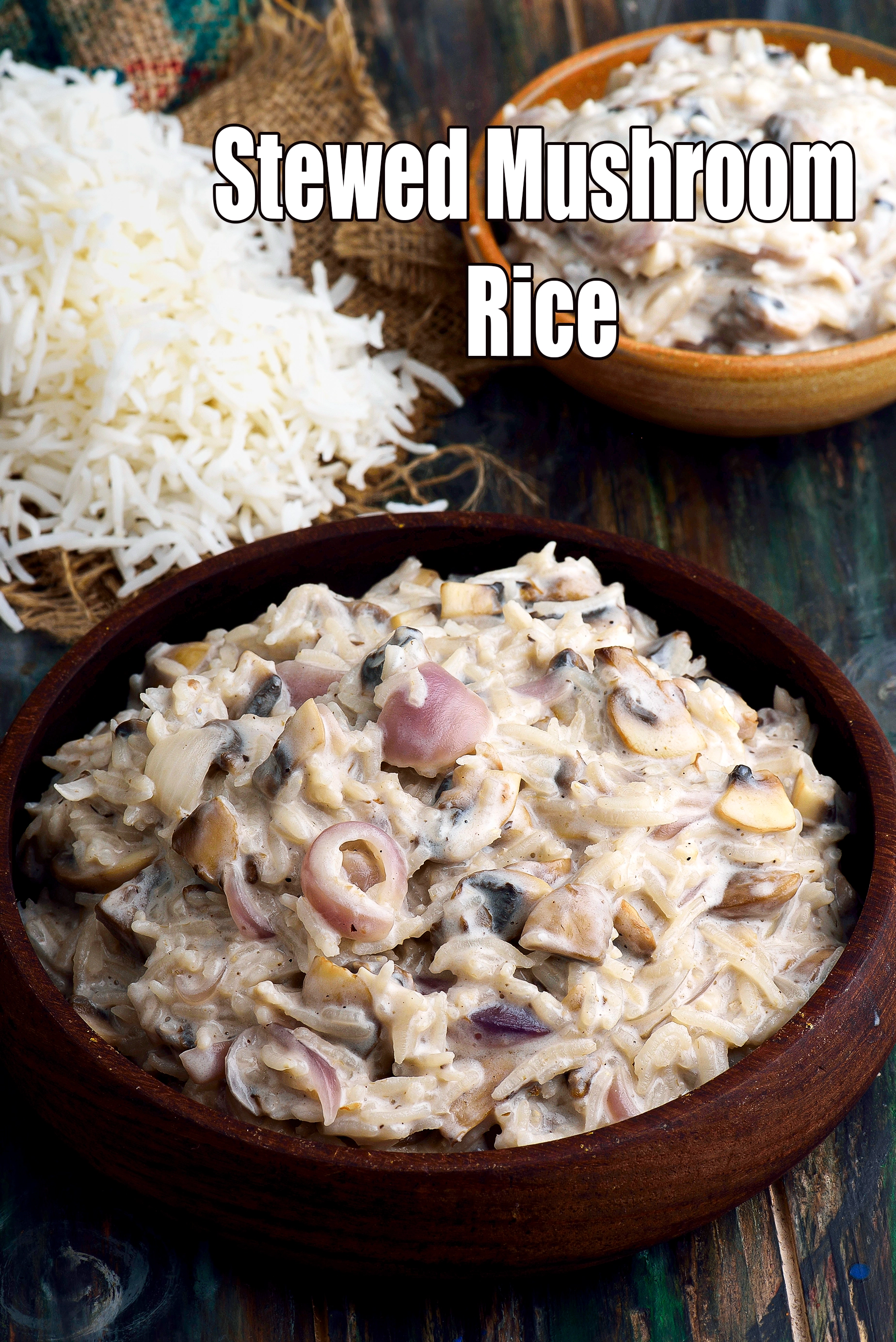 Stewed Mushroom Rice recipe