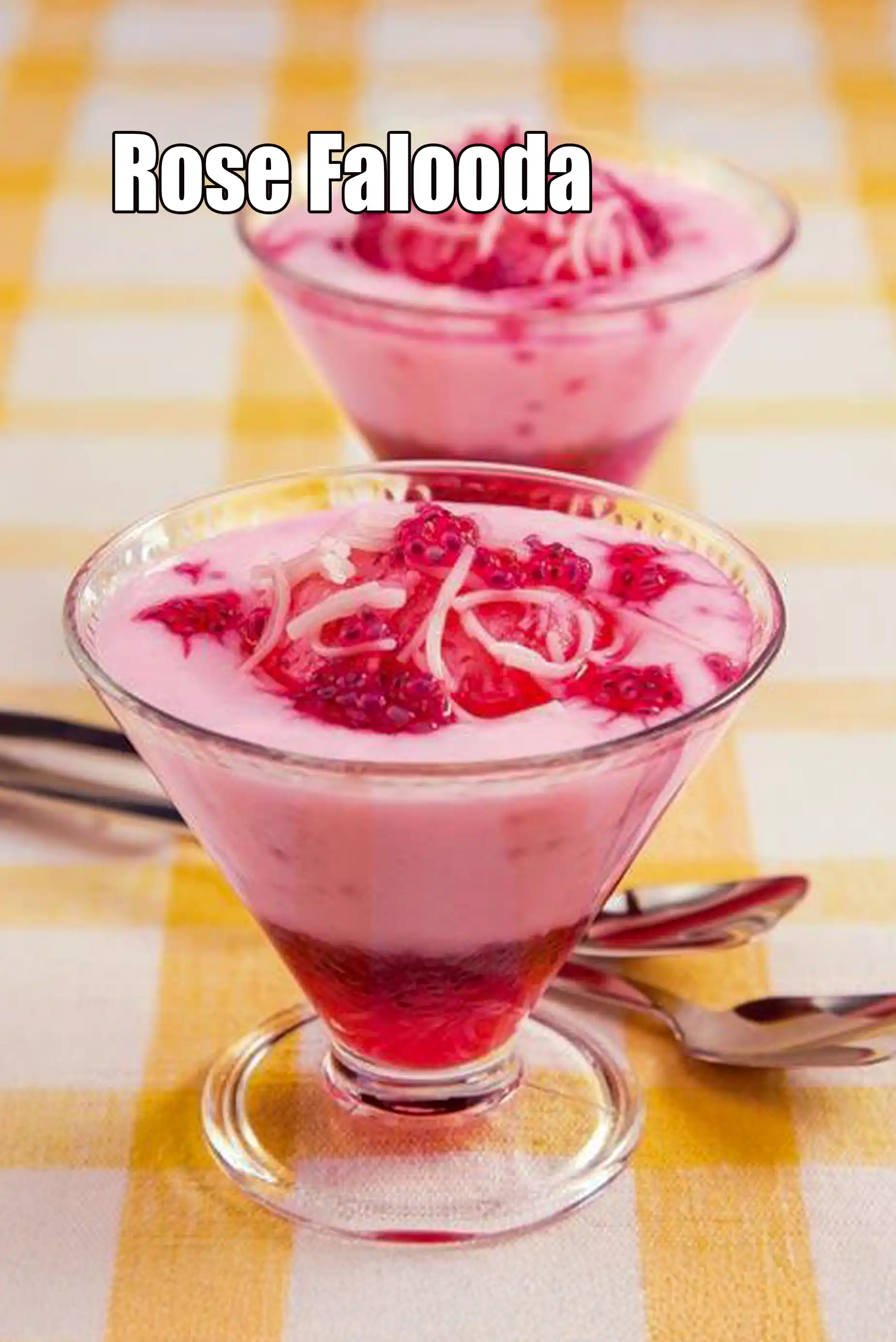 Rose Falooda (  Cooking with Kids)