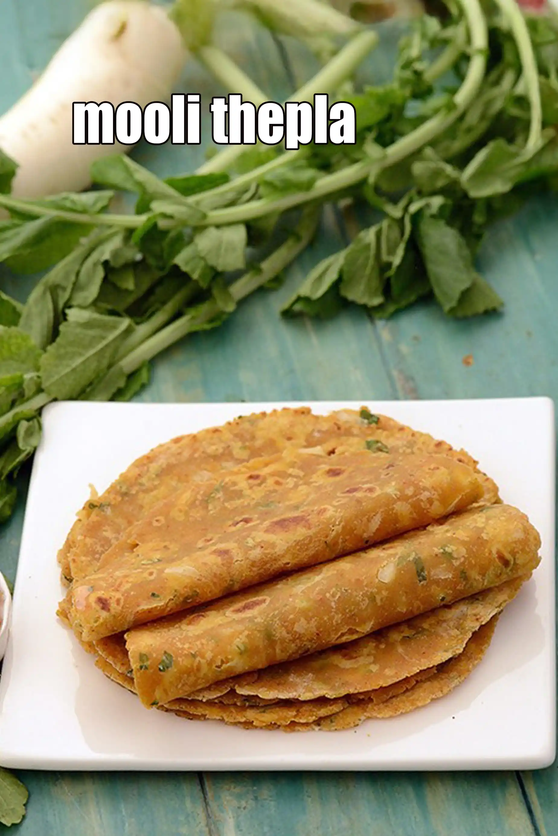 mooli thepla recipe | Gujarati mooli na thepla | healthy radish thepla | mooli paratha |