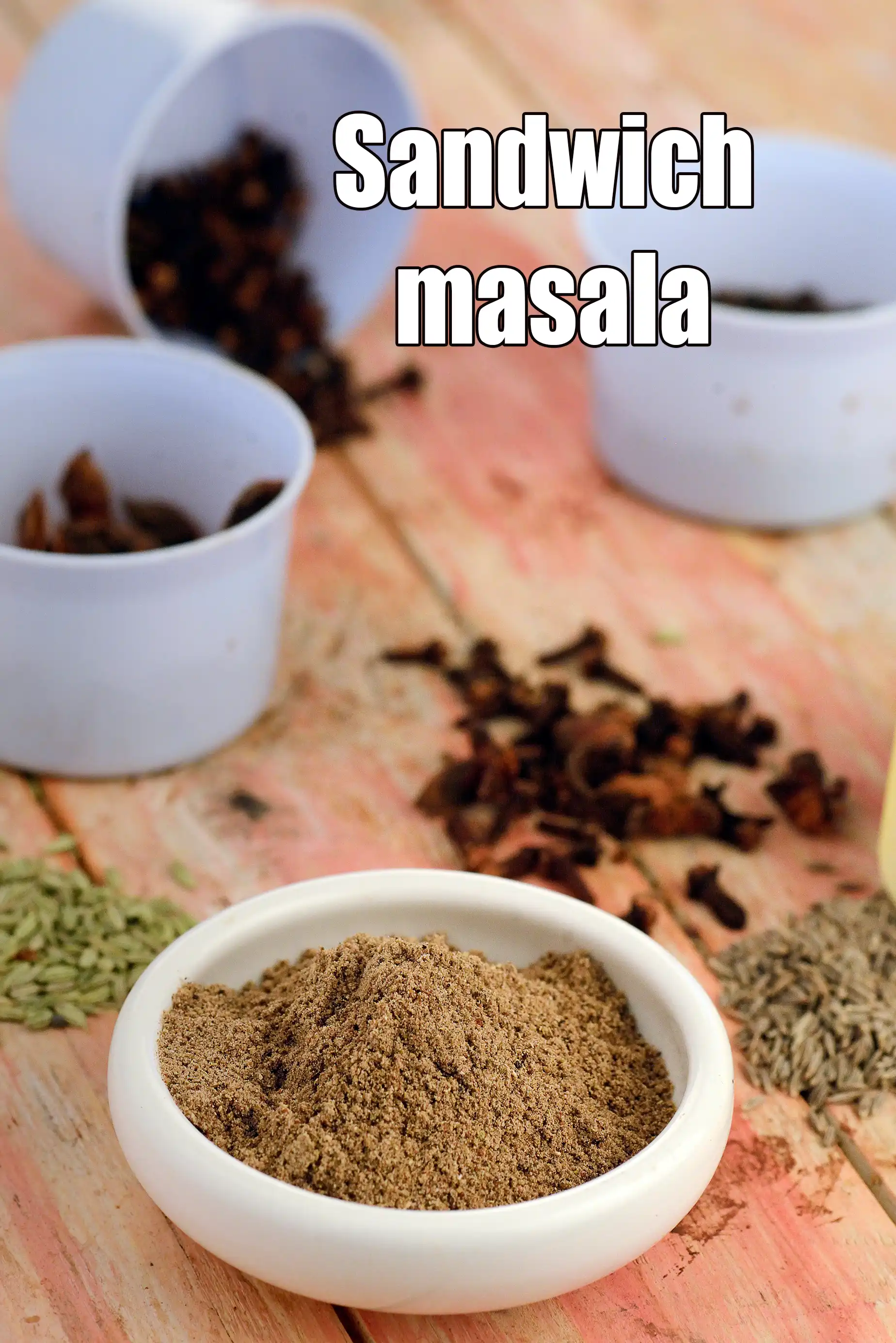 sandwich masala recipe | Indian sandwich masala | street style sandwich masala |