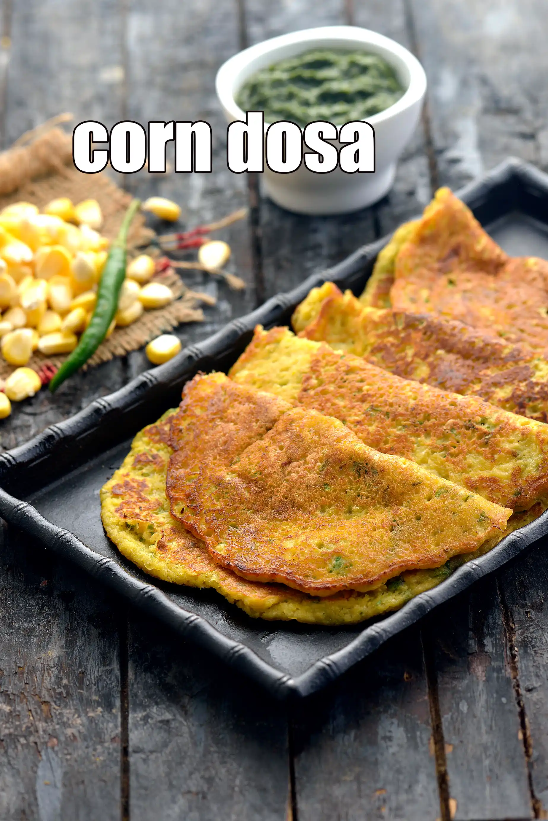 corn dosa recipe | instant corn dosa | no fermentation sweet corn dosa |