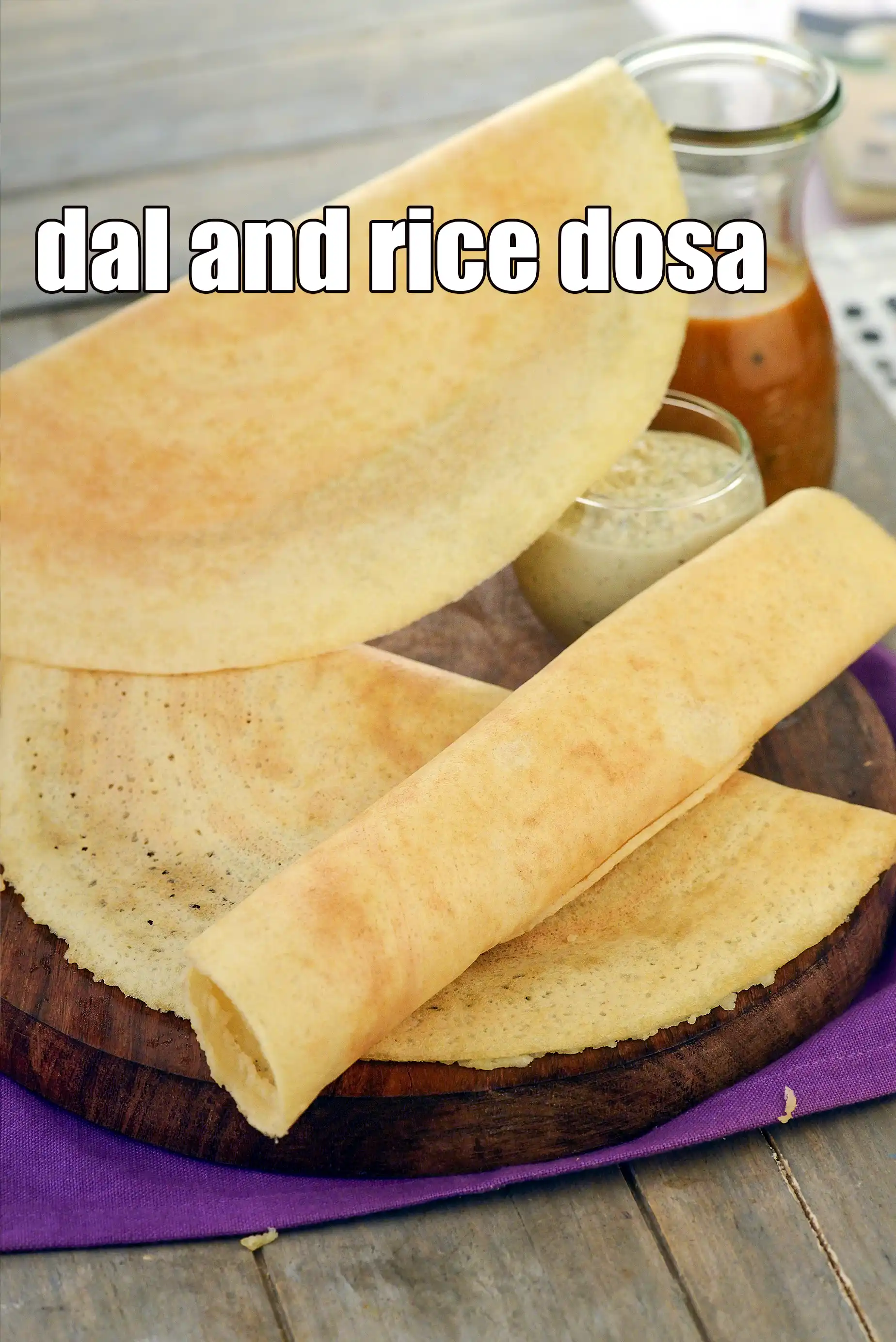 dal and rice dosa recipe | mixed dal dosa | South Indian mixed dal dosa |