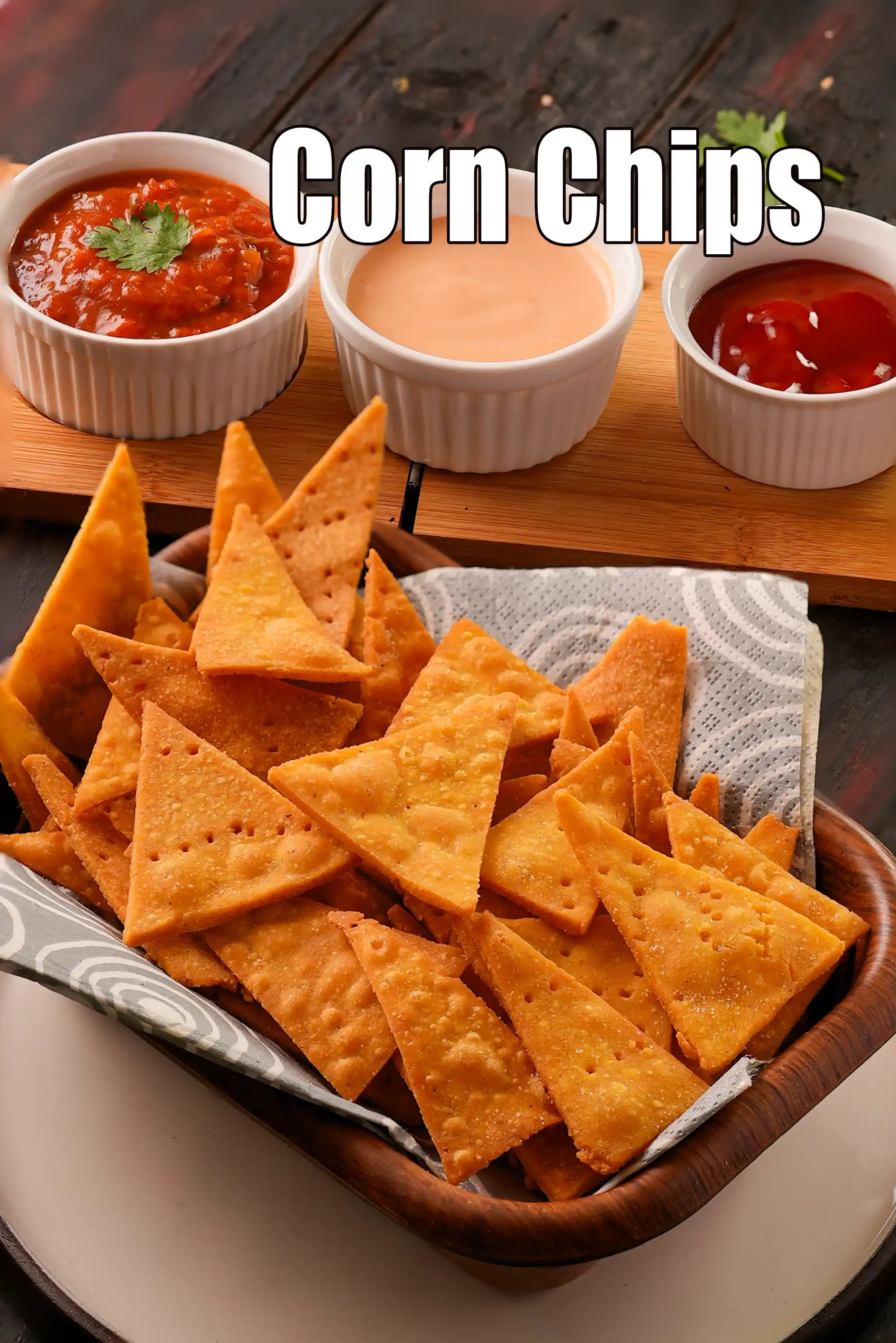 Corn Chips recipe | Indian style Tortilla Chips |  Corn Tortilla Chips | nachos |