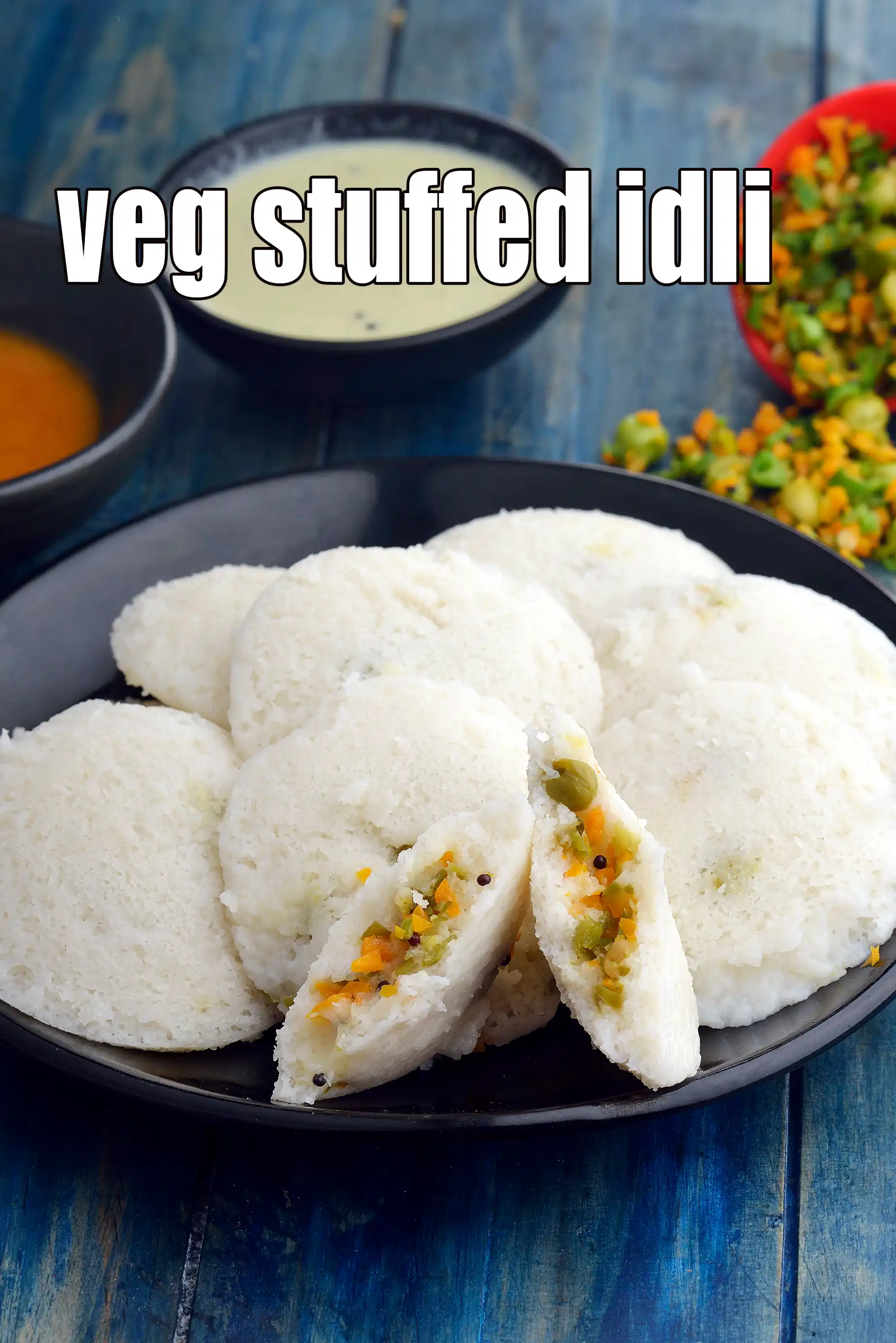 veg stuffed idli recipe | soft stuffed idli | South Indian stuffed idli | how to make masala stuffed idli |