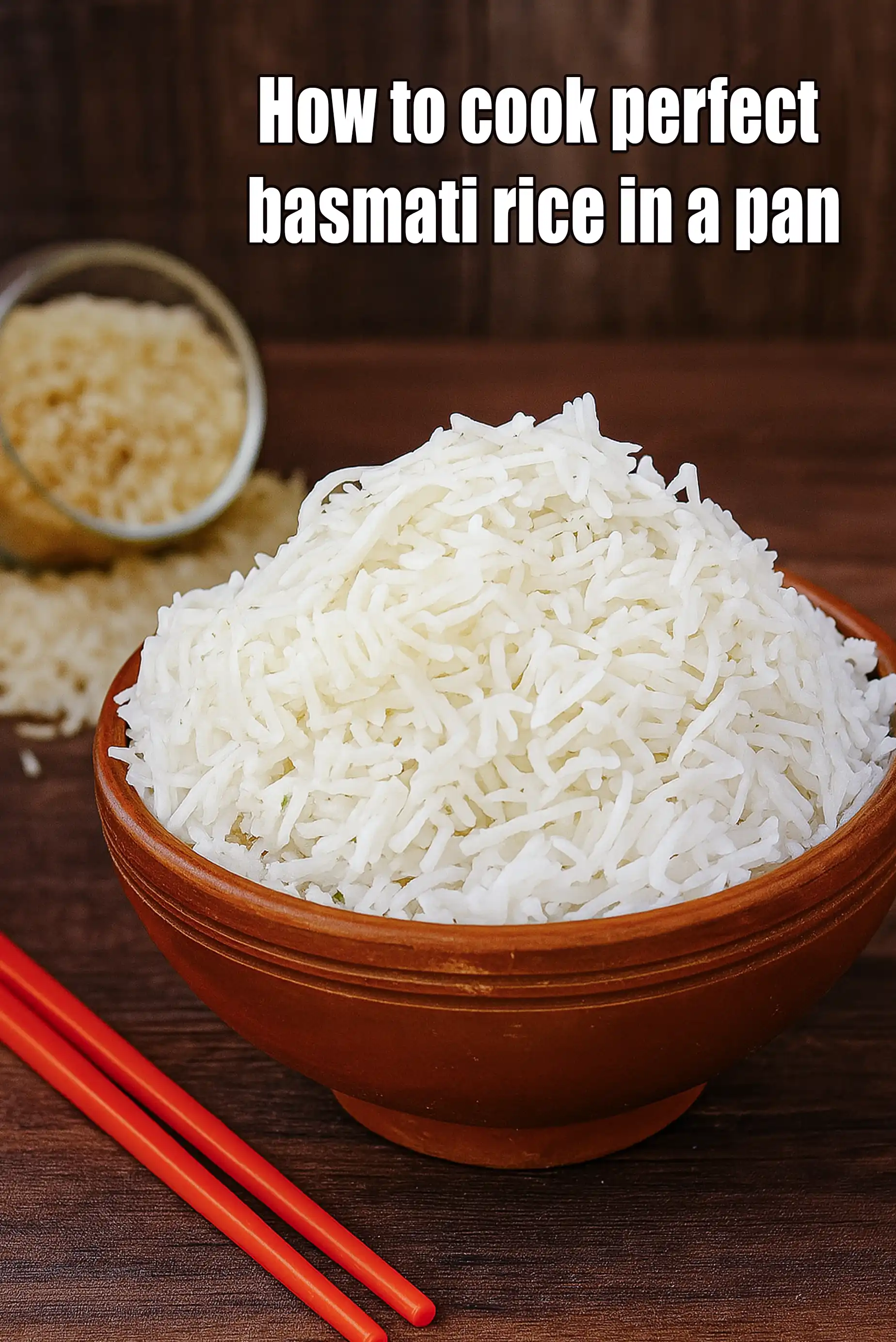 How to cook perfect basmati rice in a pan or pot | how to cook long grain rice Indian style |