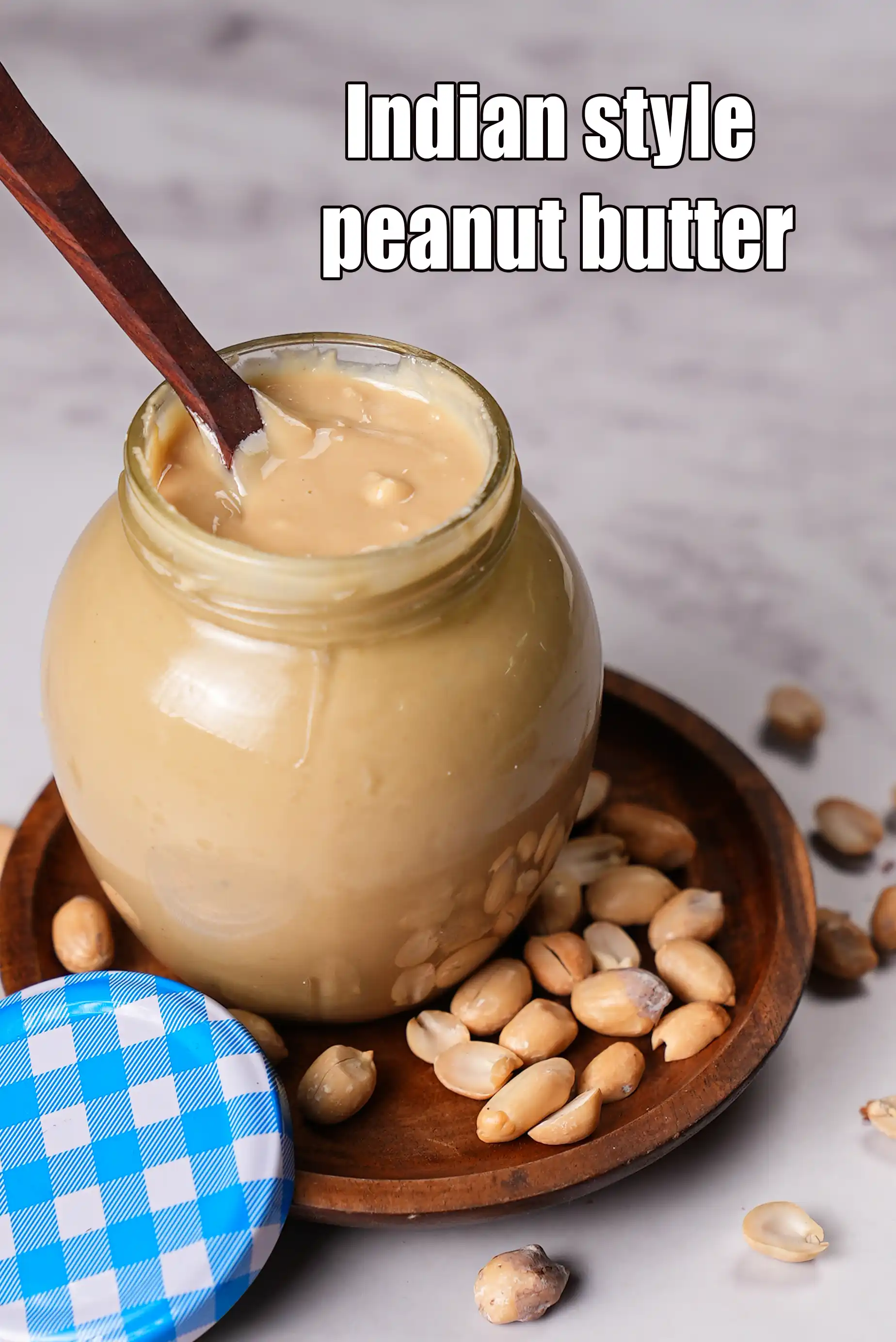 Indian style peanut butter recipe | homemade peanut butter | healthy peanut butter | no sugar |