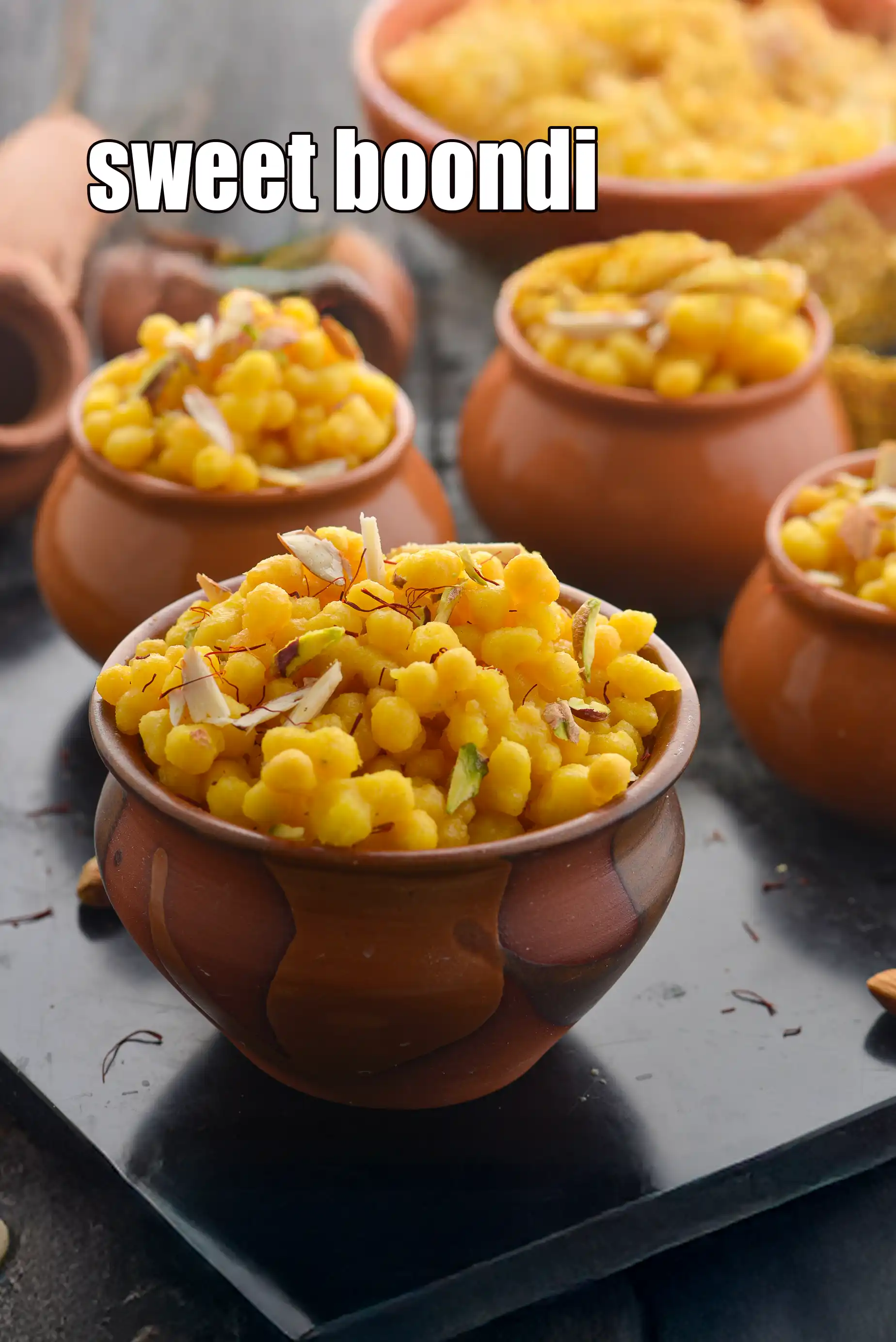 sweet boondi recipe | sweet boondi for festivals | meethi boondi | Gujarati style sweet boondi |