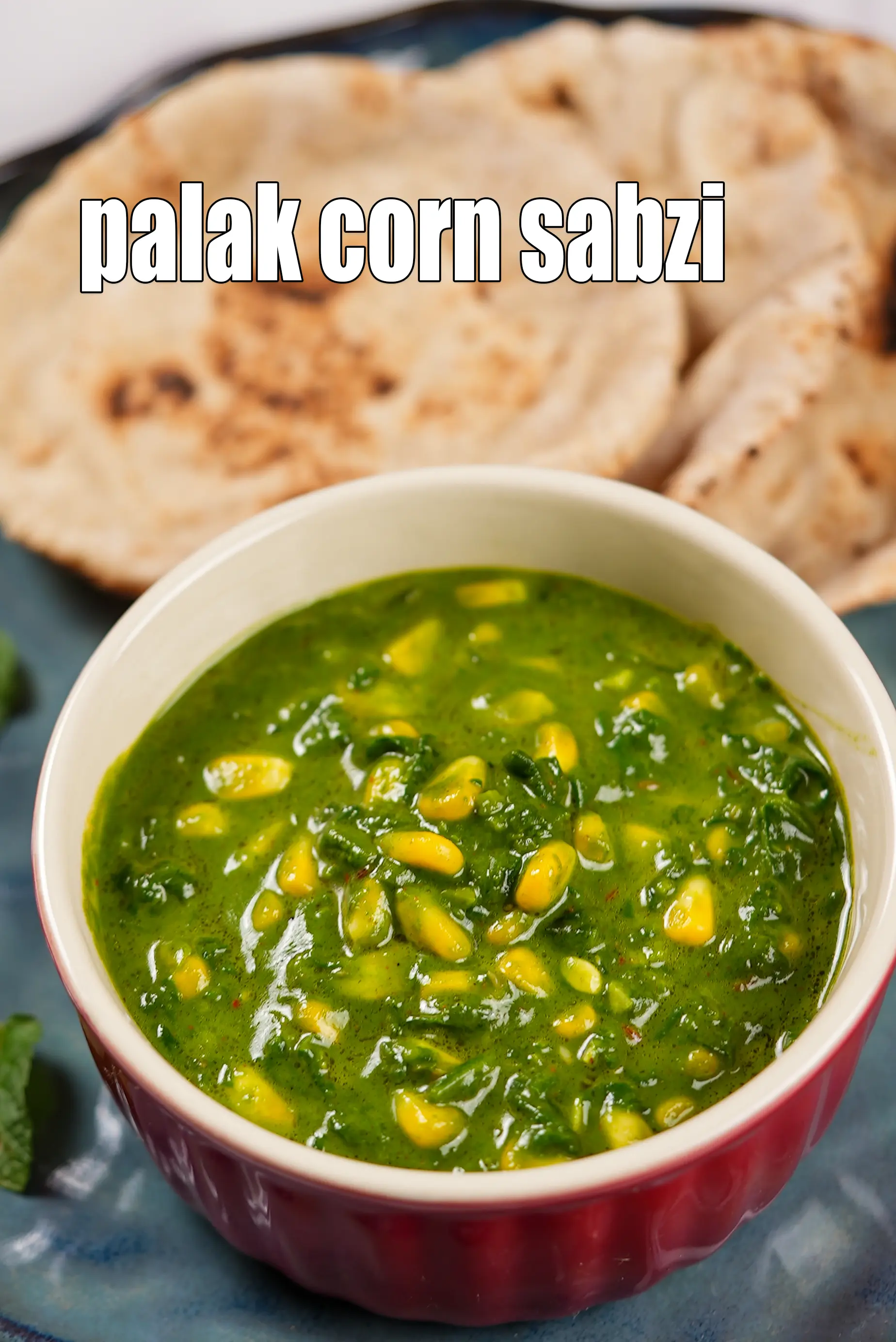 palak corn sabzi recipe | Punjabi palak corn | spinach corn curry |