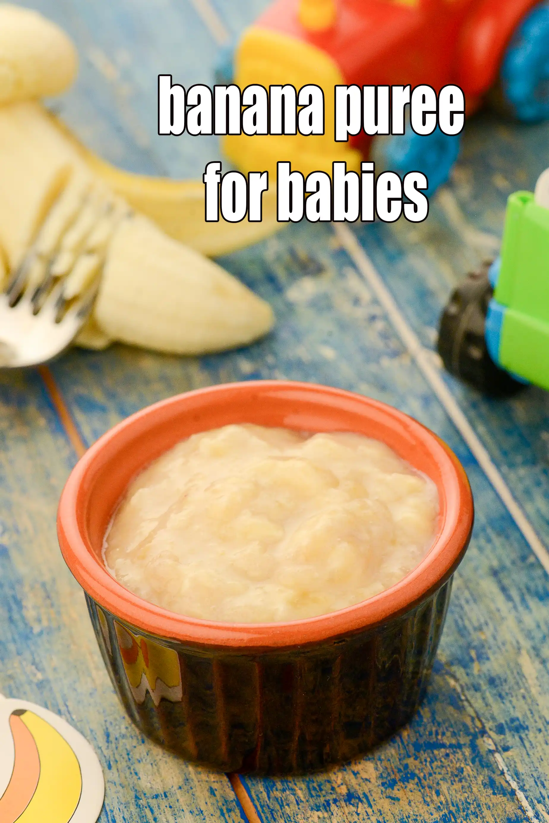 banana puree for babies | how to make banana puree for babies | banana puree for 6 month old baby | mashed banana for babies |