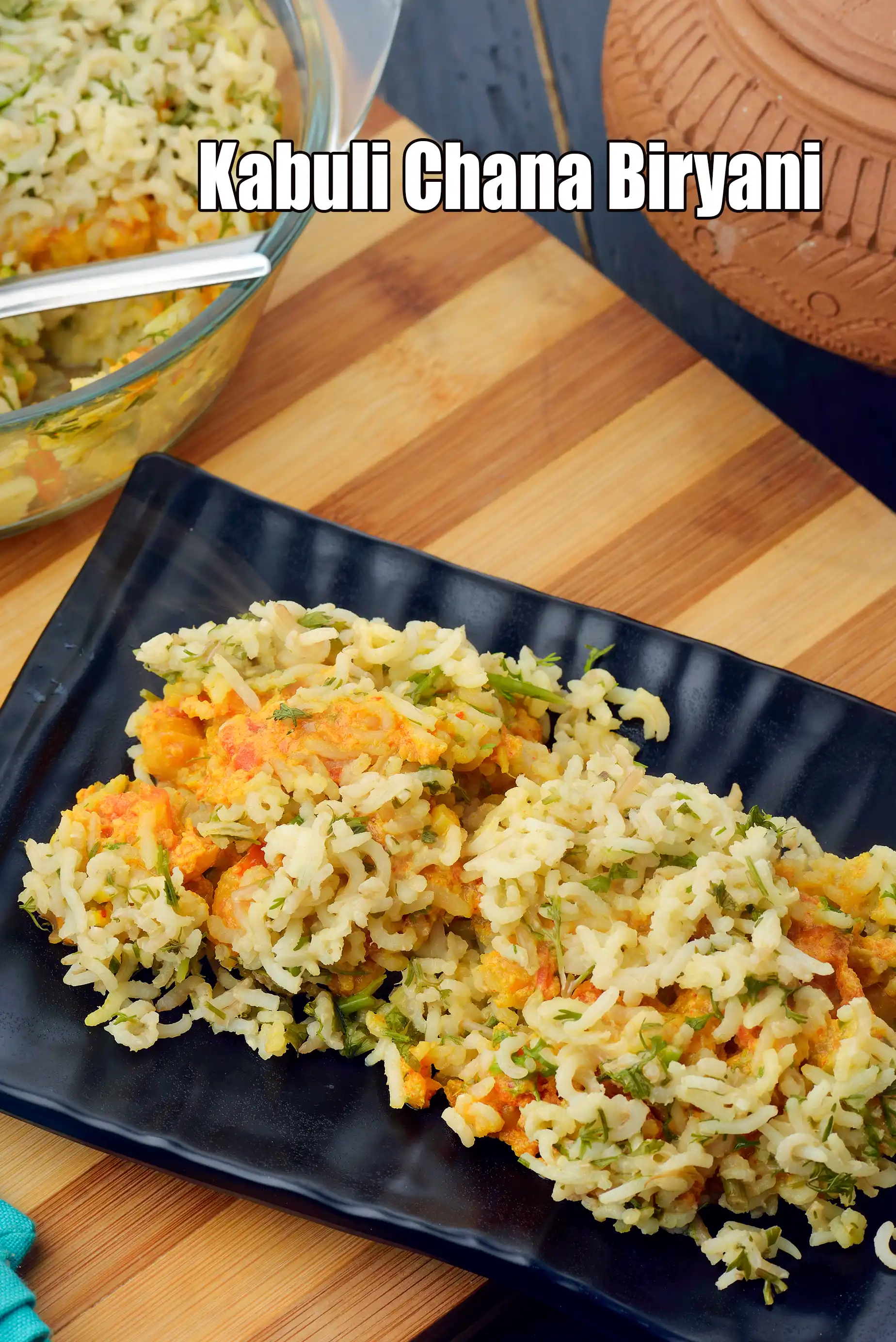 Kabuli Chana Biryani (  Indian Cooking)