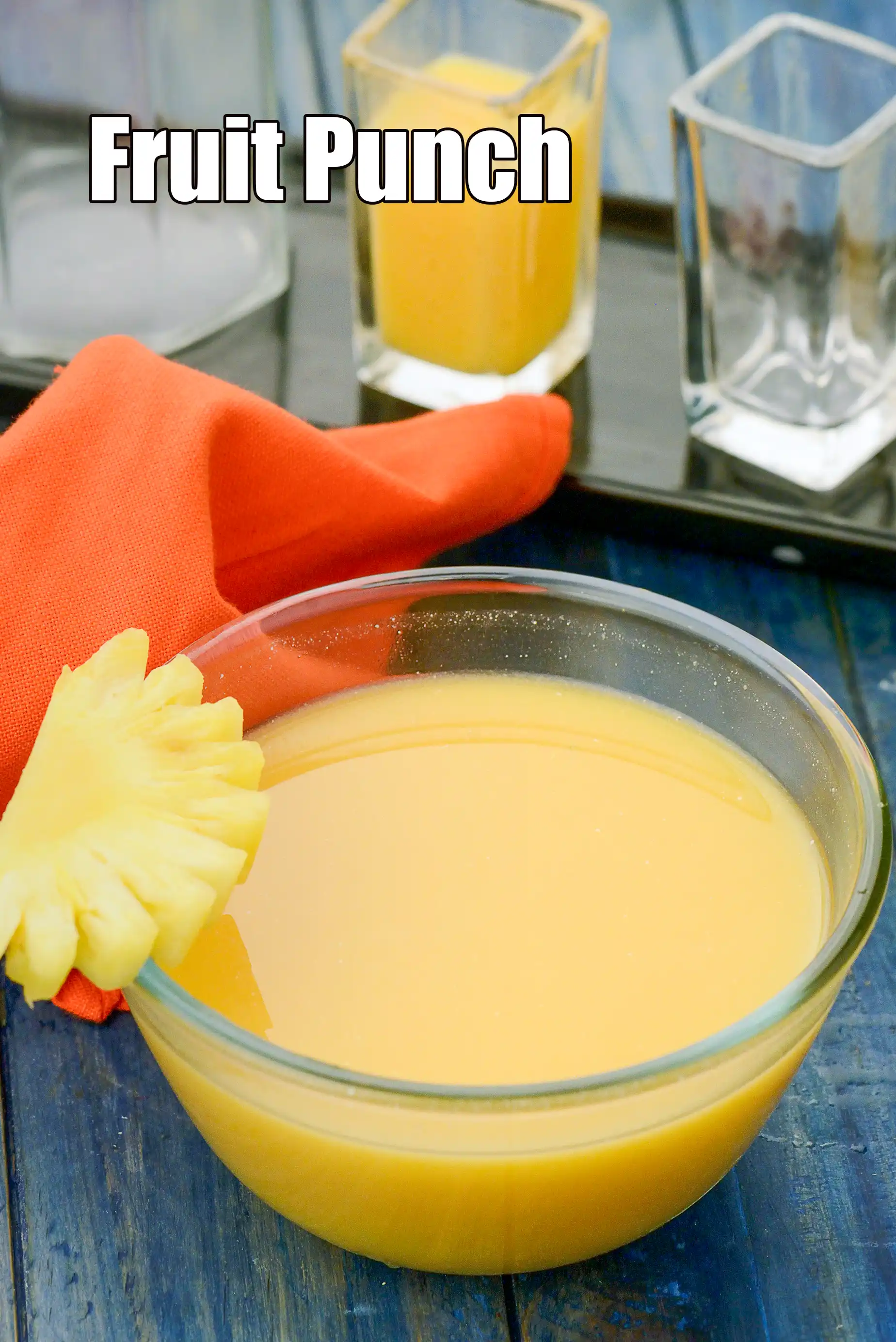 fruit punch recipe | fruit punch Indian Mocktail | fruit punch with ice cream |