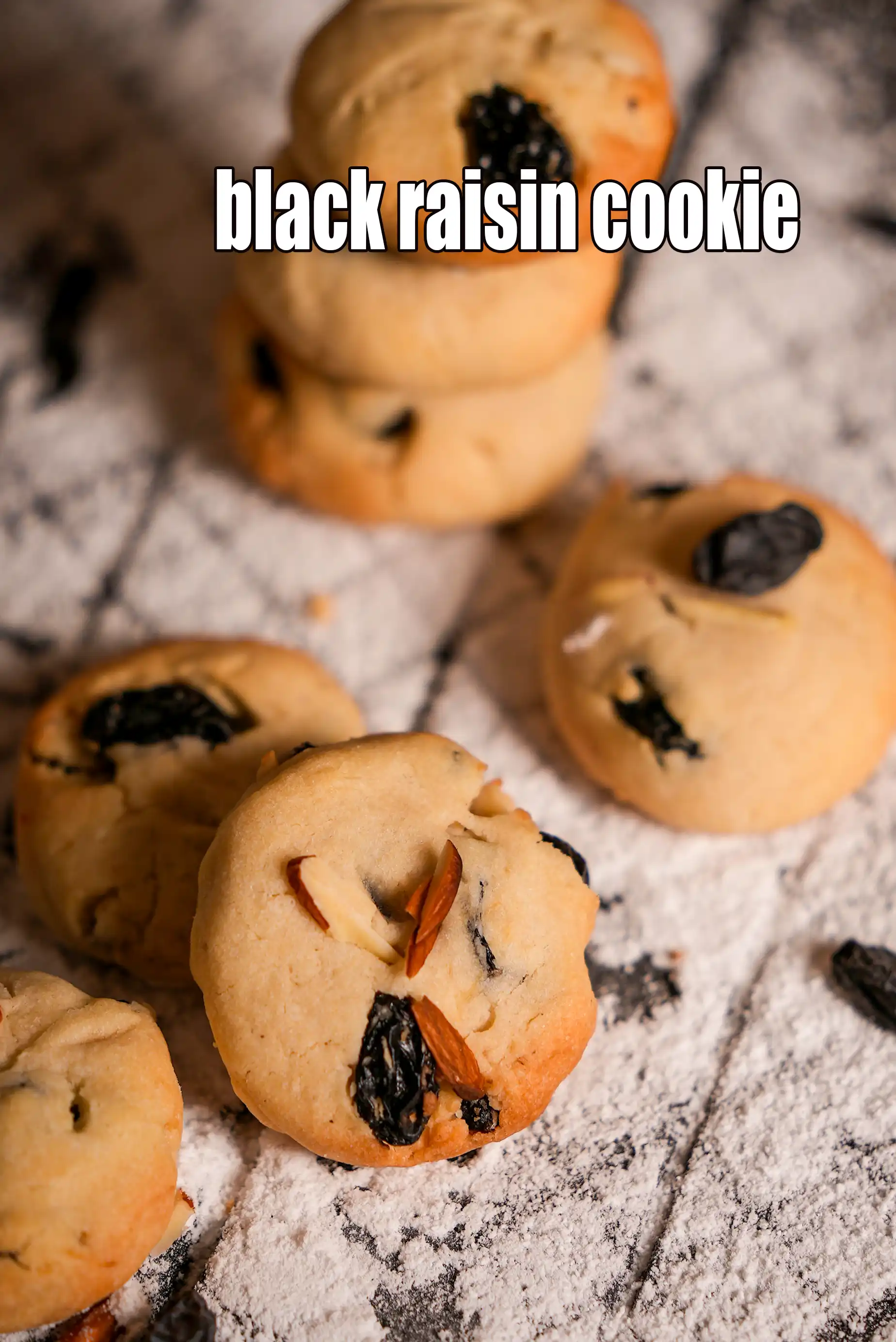 black raisin cookie recipe | raisin butter cookies | Indian style butter cookies with raisins