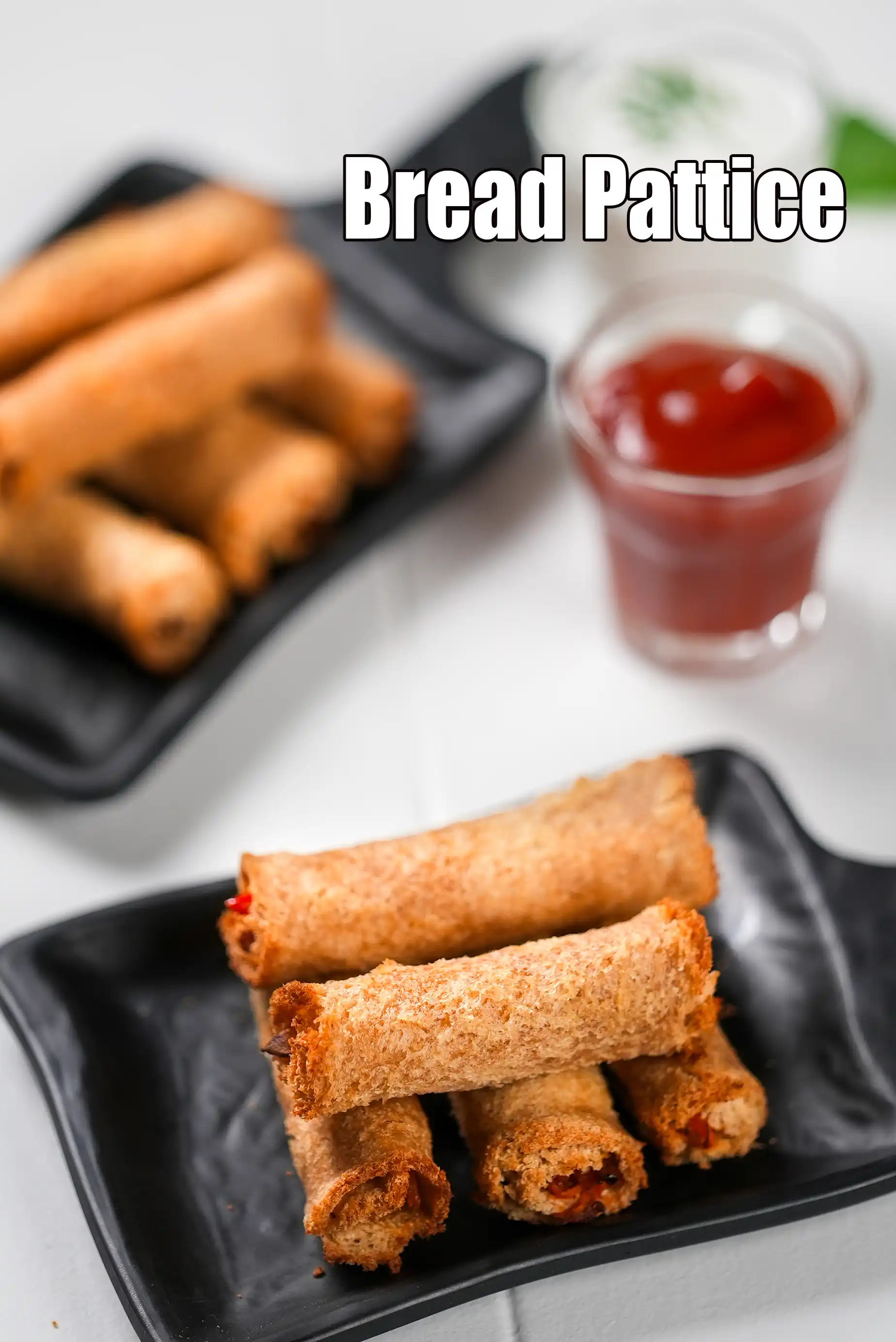 Bread Pattice recipe | Baked Veg Bread Rolls |  Indo-Chinese Bread Cigars |