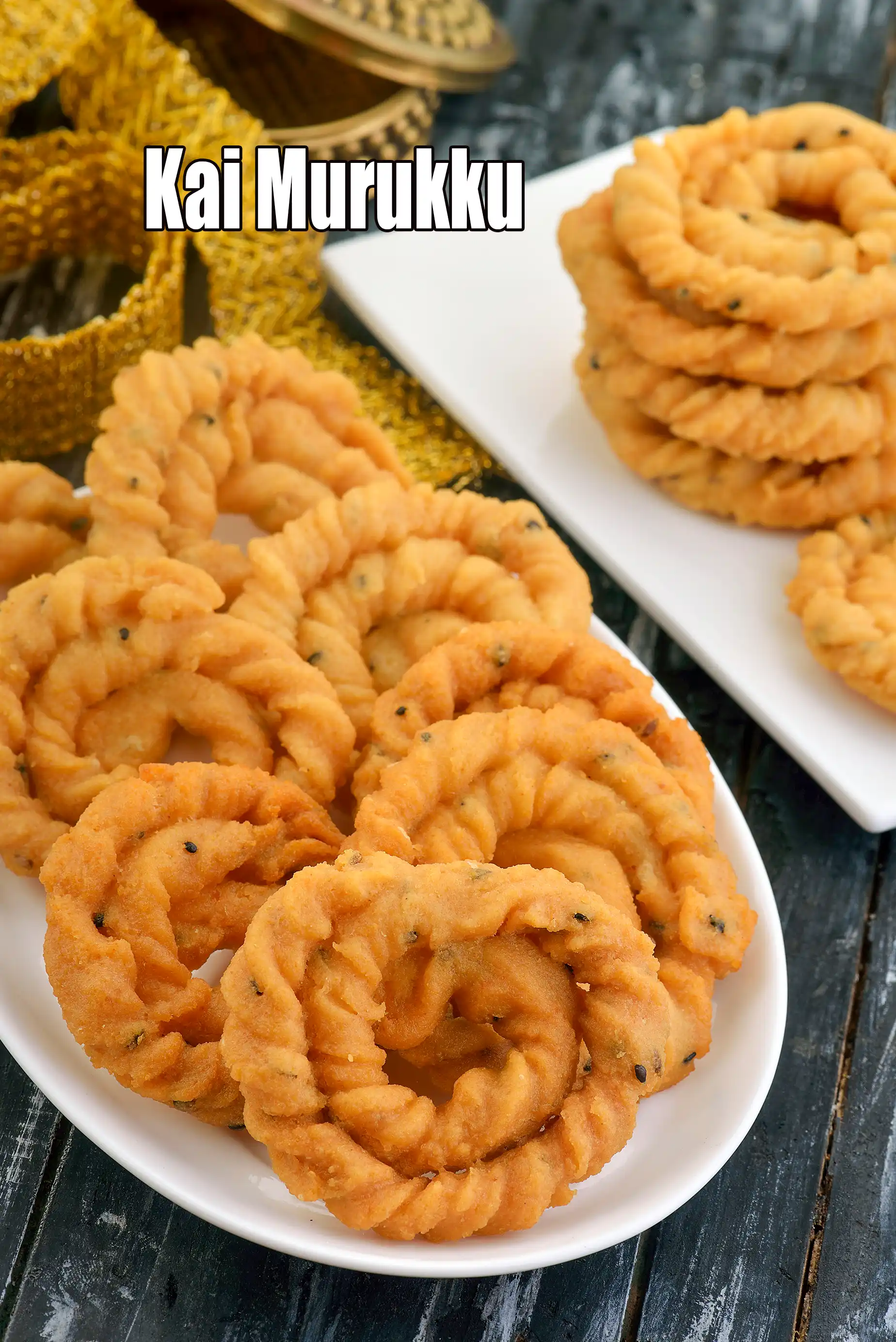 Kai Murukku recipe | South Indian Handmade Chakli | Suthu Murukku | Kai Chakli |