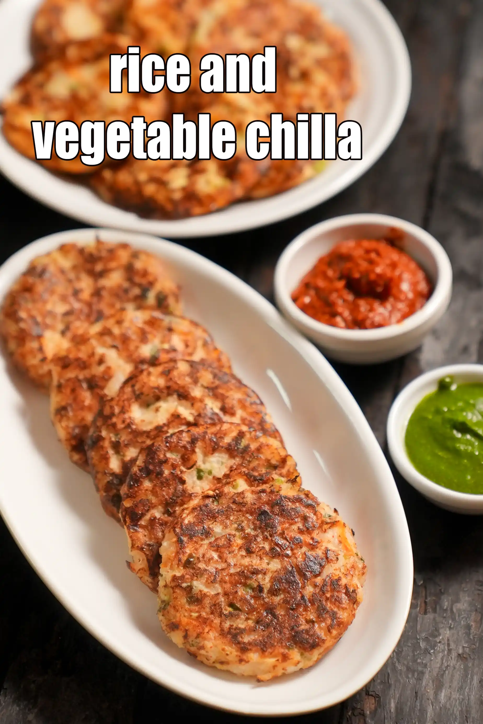 rice and vegetable chilla recipe | vegetable cheela made with rice | vegetable chilla with curds |