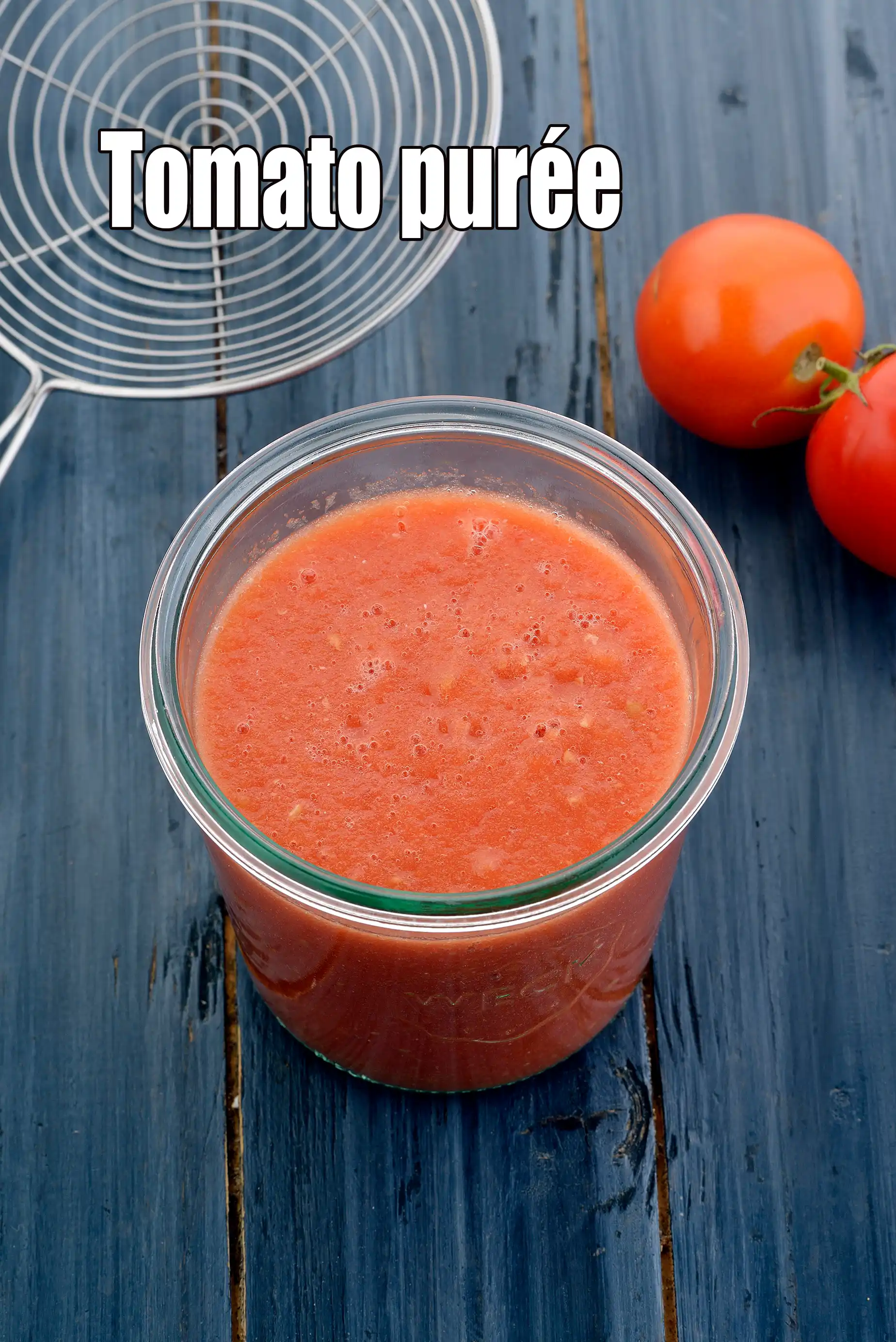 Tomato Puree, Homemade Tomato Puree, Pulp