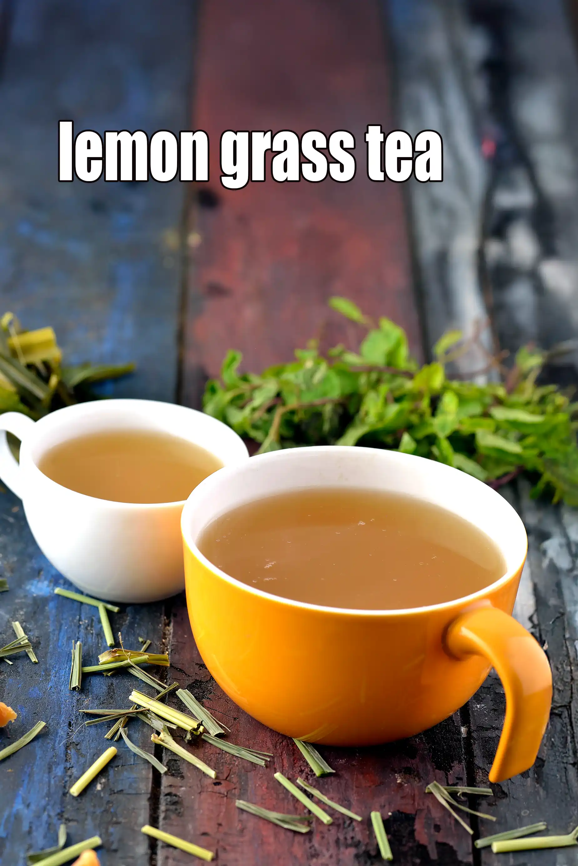 lemon grass tea recipe | fresh lemongrass tea | lemongrass and mint tea