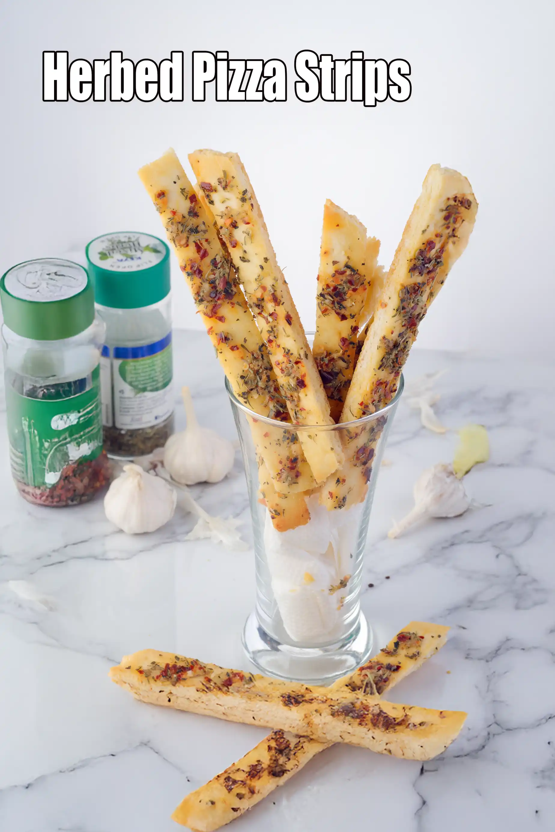 Herbed Pizza Strips