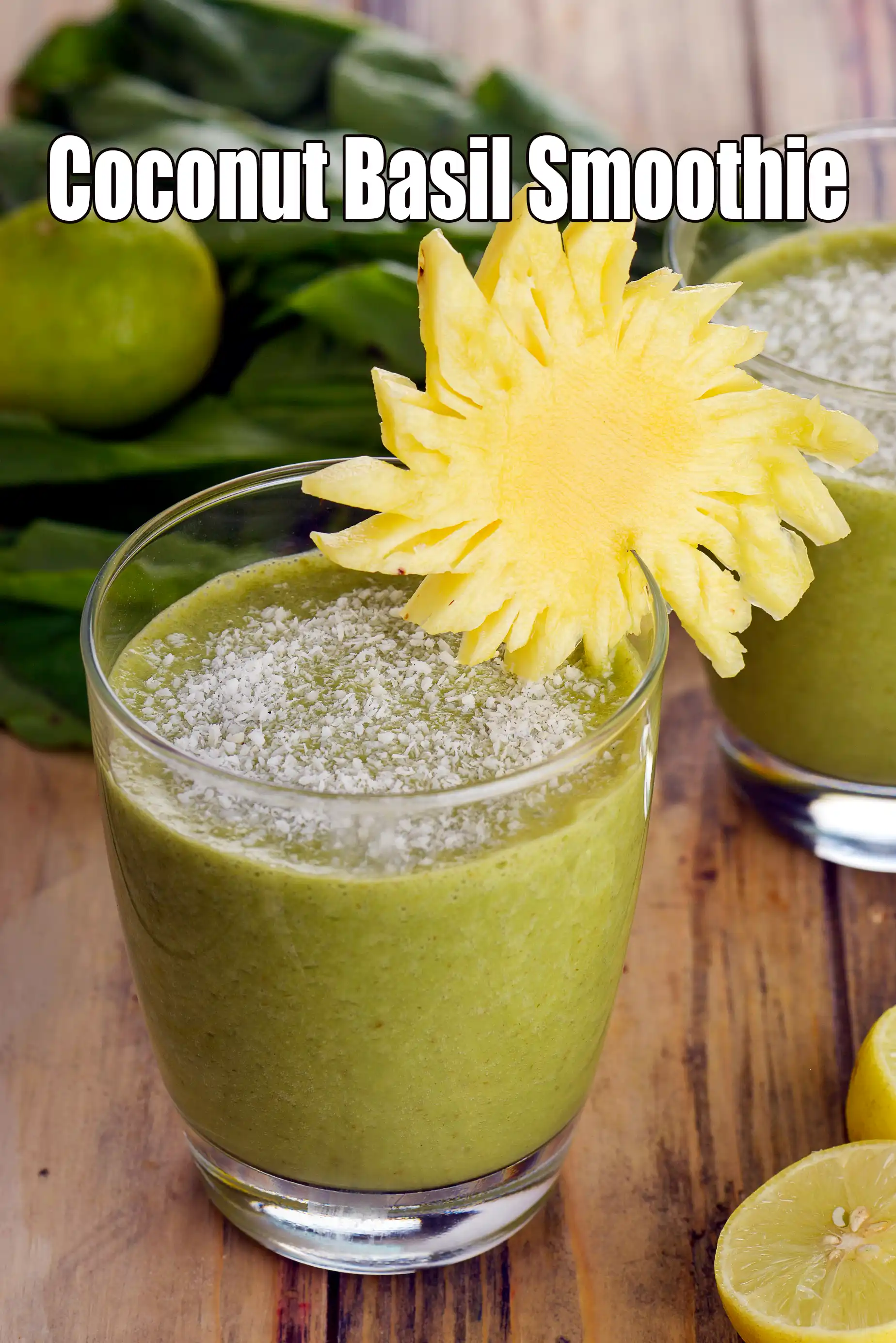 Coconut Basil Smoothie
