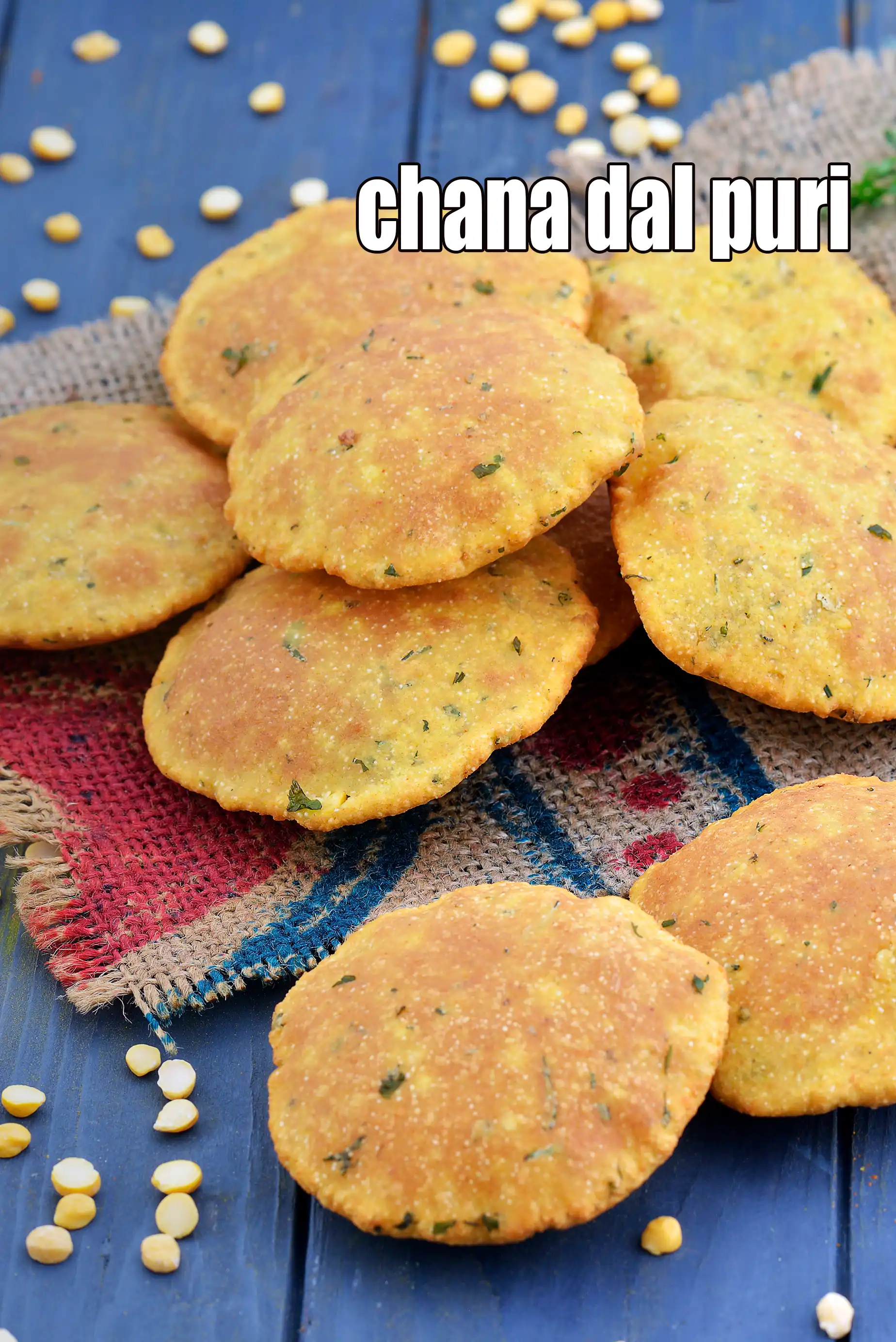 chana dal puri recipe | Indian dal puri | masala dal poori |