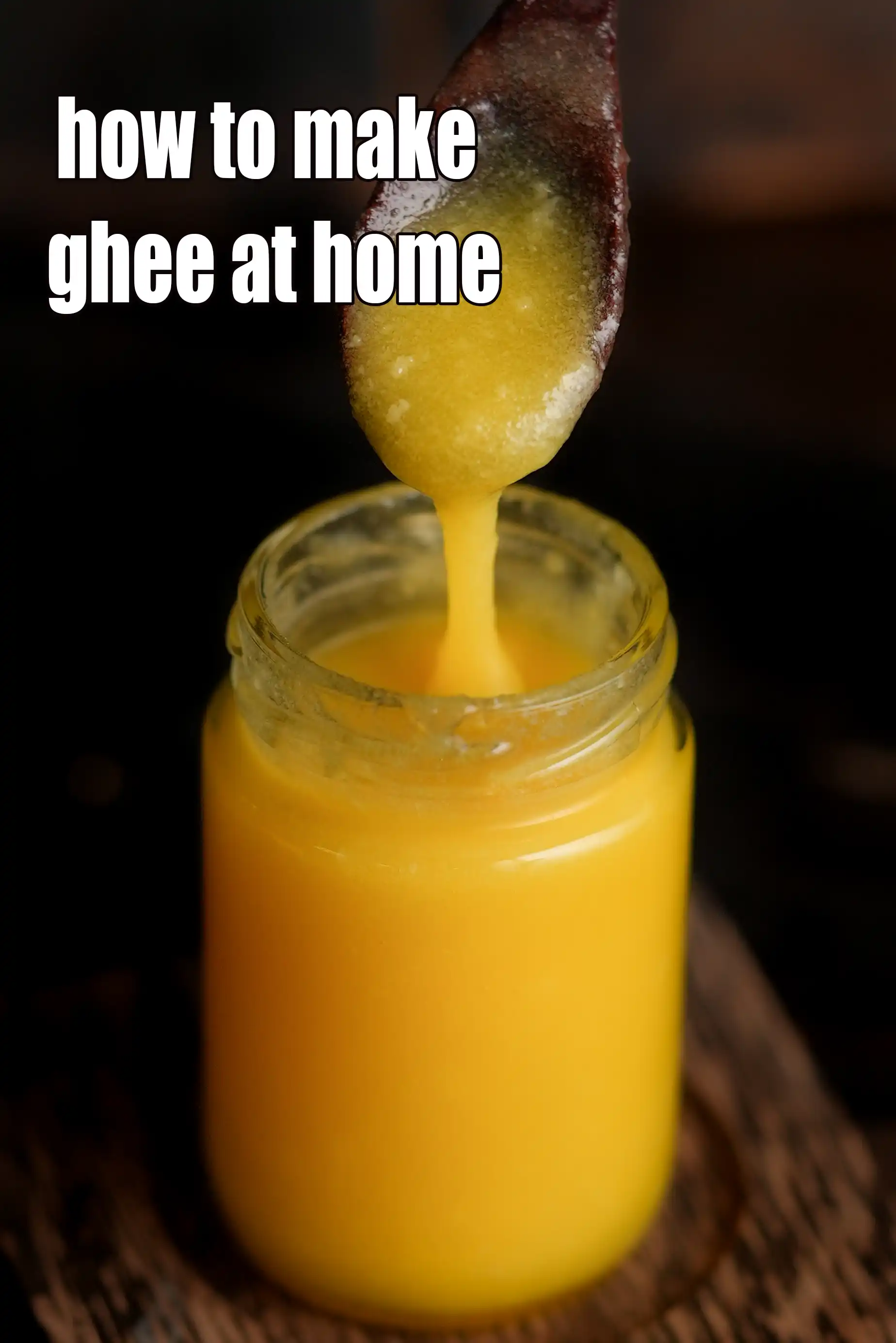how to make ghee at home recipe | easy homemade ghee from malai | how to make ghee from milk, milk cream, white butter | how to make desi ghee |